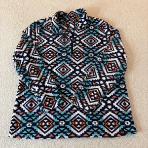 Mountain and Isles Fleece 1/4 Zip Pullover Women’s XL